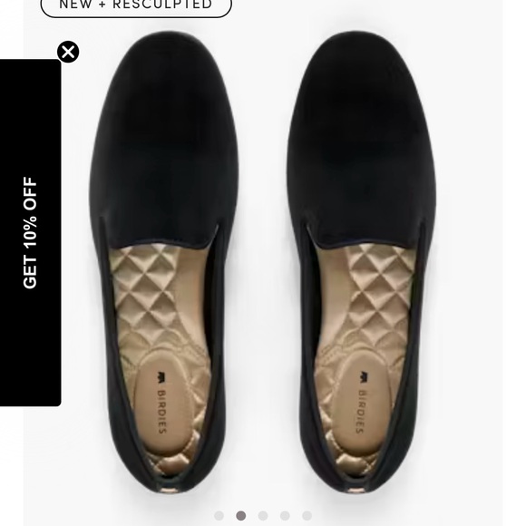 Birdies black velvet Starling loafer (size 7.5) - Picture 5 of 5